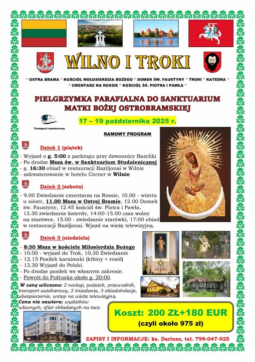 Pielgrzymka Wilno